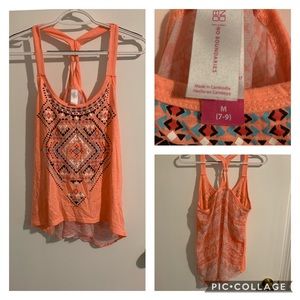High/low Tank top